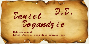 Daniel Dogandžić vizit kartica